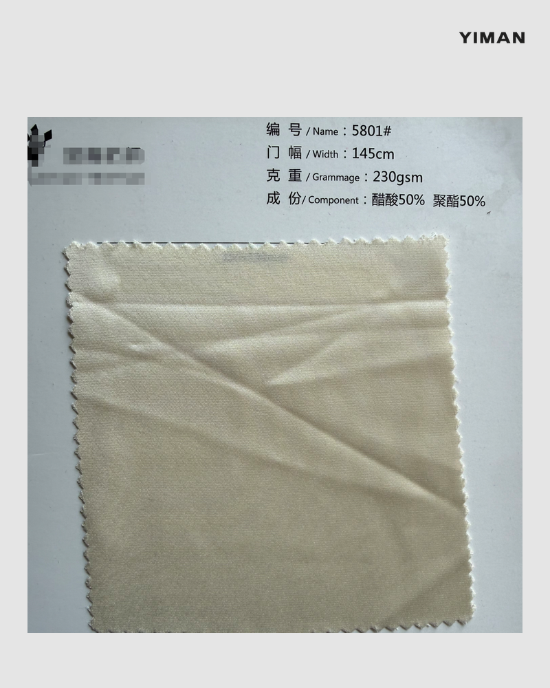 JT-5801 acetate polyester satin fabric texture