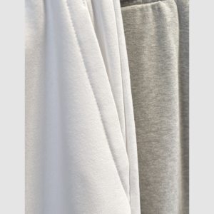 Men's 400 GSM Curved-Seam Flared Sweatpants — detail