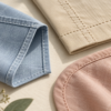 AI-generated conceptual textile illustration: Garment Seams and Edge Finishes: A Guide for Fashion Brands